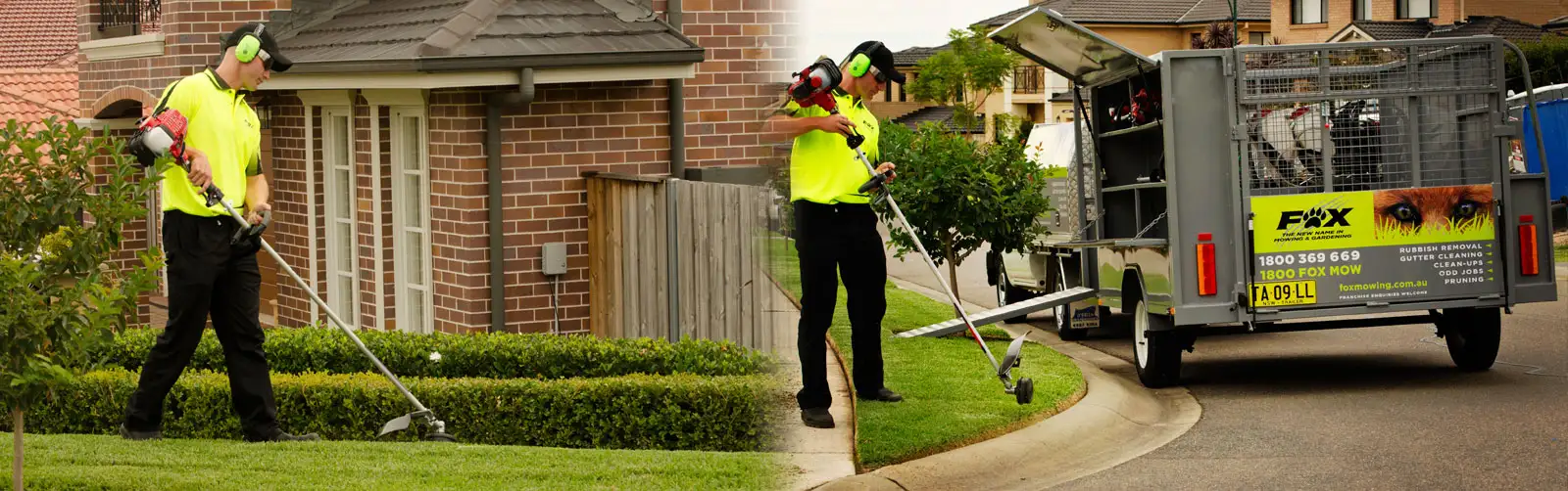 Professional lawn mowing services in ACT